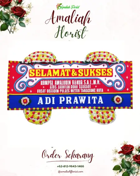 Papan Bunga Ucapan Selamat Astra Ksetra